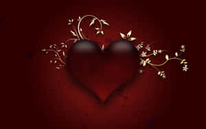 “heart The Color Of Love” Wallpaper