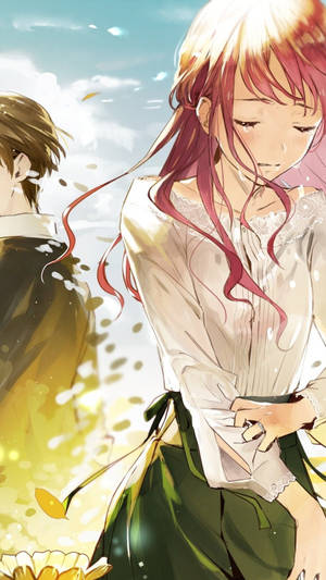 Heartbroken Sad Anime Girl Wallpaper