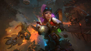 Hearthstone Female Explorer Wallpaper