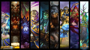 Hearthstone Original Classes Wallpaper