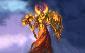 Hearthstone's Ragnaros The Light Lord Wallpaper