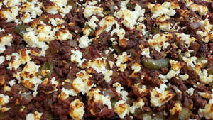 Hearty And Delicious Meaty Topped Moussaka Wallpaper