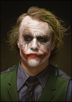 Heath Ledger As Joker Wallpaper