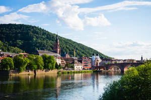 Heidelberg Town Germany Wallpaper