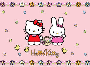 Hello Kitty Easter Egg Wallpaper