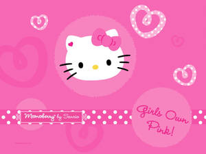 Hello Kitty Girls Own Pink Wallpaper