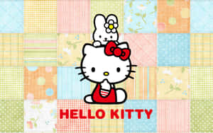 Hello Kitty Laptop Patterns Wallpaper