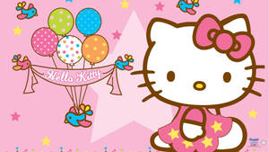 Hello Kitty Party Balloons Wallpaper