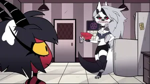 Helluva Boss Angry Loona Wallpaper