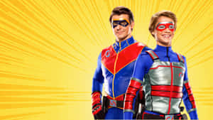 Henry Danger On His Way To Save The Day Wallpaper