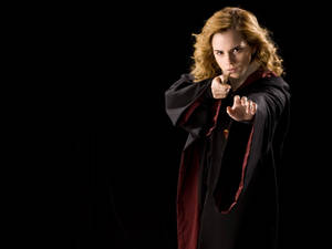 Hermione Granger Photoshoot Wallpaper