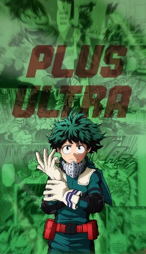 Hero Deku Plus Ultra Wallpaper