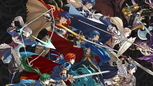 Heroes Fire Emblem Fighting Pose Wallpaper
