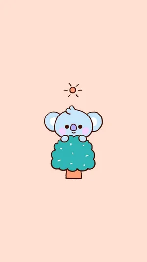 Endearing Baby Bt21 Wallpaper WallpapersOK