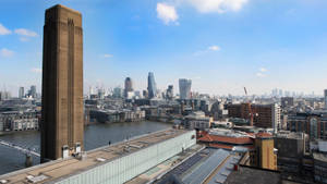 High-angle Shot Tate Modern Wallpaper