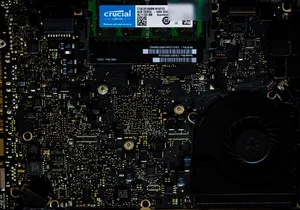 High-detail Image Of A Computer Motherboard Wallpaper