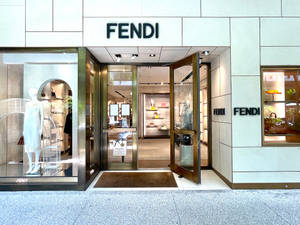 High-end Fashion Fendi Store Wallpaper