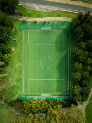 High Energy Soccer Match Moment Wallpaper