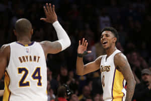 High Five Of Nick Young Wallpaper