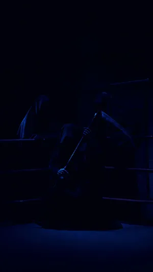 High-performance Blue Phone By Blue Phone Wallpaper