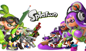 High-quality Splatoon 2 Game Wallpaper Wallpaper