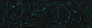 High Resolution Dual Monitor Circuit Board Wallpaper