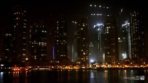 High-rise Buildings In Qatar Wallpaper