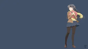 High School Mai Sakurajima Wallpaper