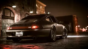 High-speed Pursuit In Need For Speed Game Wallpaper