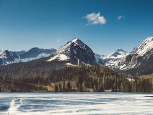 High Tatras Mountain In Slovakia Wallpaper