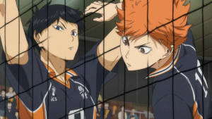 Hinata And Kageyama Haikyuu Desktop Wallpaper