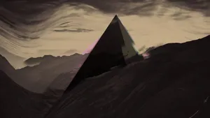 Hipster Pyramids Desktop Wallpaper