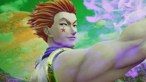 Hisoka 4k 3d Portrait Art Wallpaper