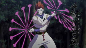 Hisoka 4k Bungee Gum Spin Wallpaper