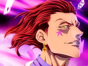 Hisoka 4k Red Hair Wallpaper