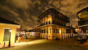 Historic Sultan's Palace In The Heart Of New Orleans French Quarter Wallpaper