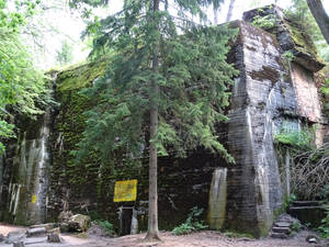 Historical Ruins Of Wolf's Lair In Poland Wallpaper