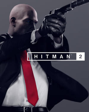Hitman 2018 Agent 47 With Pistol Wallpaper