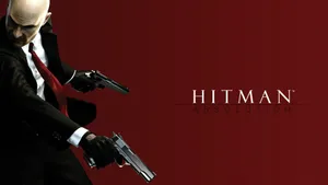 Hitman Absolution Dark Red Poster Wallpaper