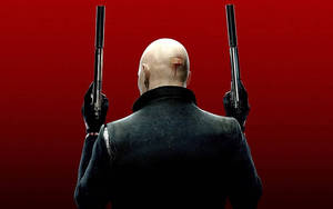 Hitman Back View Of Agent 47 Wallpaper