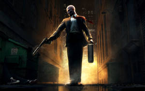 Hitman Hd Smoking Gun Wallpaper