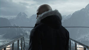 Hitman In Black Coat Wallpaper