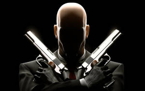 Hitman Shadowy Face Wallpaper