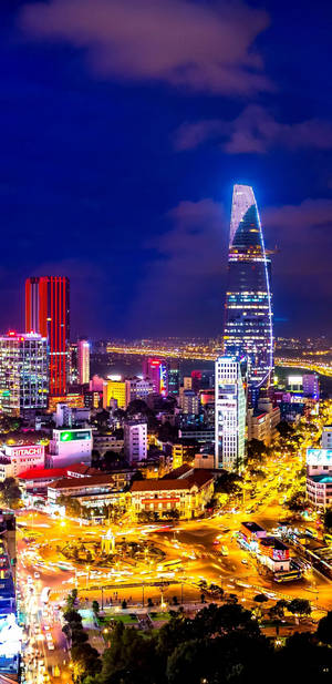 Ho Chi Minh City Financial Tower Wallpaper