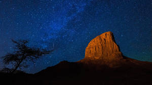 Hoggar Mountains In North Africa 4k Wallpaper