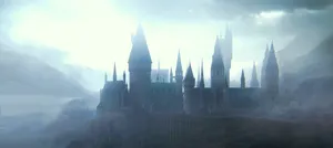 Hogwarts Castle In Mist Wallpaper