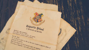 Hogwarts Letter Harry Potter Wallpaper