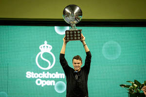 Holger Rune Trophy Stockholm Wallpaper