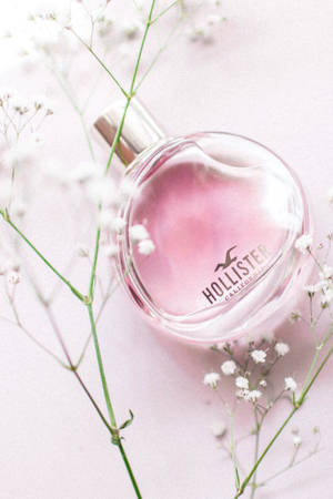 Hollister Woman's Perfume Bottle Wallpaper