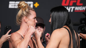 Holly Holm And Ketlen Vieira Fight Wallpaper